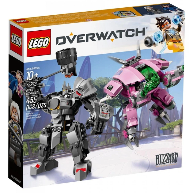 Конструктор LEGO Overwatch Д.Ва та Райнхардт 455 деталей (75973) - изображение 1