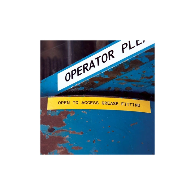 Стрічка для принтера етикеток Brady безперервна стрічка: 38,10 мм х 7,62м, black on yellow, вініл, для M510,BMP51,BMP53,M511 (M5C-1500-595-YL-BK) - picture 3