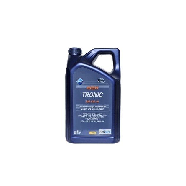 Моторное масло Aral HighTronic 5W-40, 5л (7116) - изображение 1