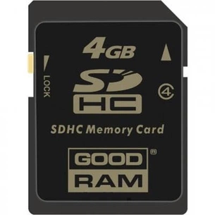 Карта пам'яті Goodram 4Gb SDHC class 4 (SDC4GHC4GRR9) зображення 1