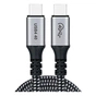 Дата кабель USB-C to USB-C 1.2m USB4.0 Gen3 240W (8K HDR) Choetech (XCC-1040-GY) - уменьшенное изображение 1