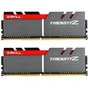 Модуль пам'яті для комп'ютера DDR4 16GB (2x8GB) 3200 MHz Trident Z Silver H/ Red G.Skill (F4-3200C16D-16GTZB) - зменшене зображення 1
