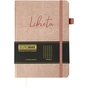 Книга записна Buromax LIBRETA, А5, 96 аркушів, клітинка, бежевий (BM.295117-28) - зменшене зображення 2