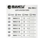 Жало паяльне Baku BK-900M-T-B,silver, 4*6,3mm, мідь, гальванічне покриття (BK-900M-T-B) - preview 2