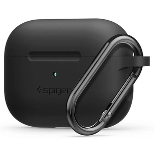 Чохол для навушників Spigen Airpods Pro Silicone Fit, Black (ASD00533) зображення 1