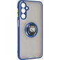 Чохол до мобільного телефона Armorstandart Frosted Matte Ring Samsung A25 5G (A256) Navy Blue (ARM73765) - зменшене зображення 1