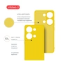 Чохол до мобільного телефона Intaleo Silicone Xiaomi Redmi Note 13 Pro 4G Yellow (1283126601156) - зменшене зображення 5
