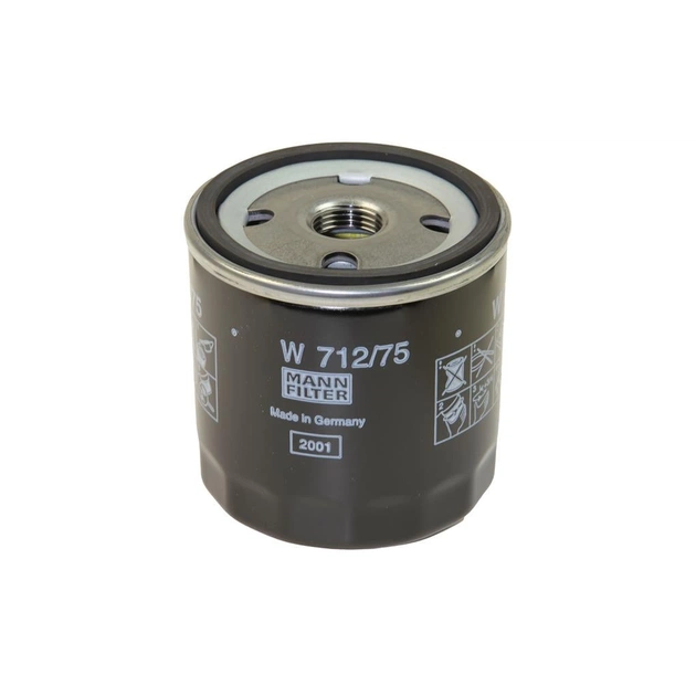 Фільтр масляний Mann W712/75 - зображення 1