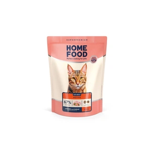 Сухий корм для кішок Home Food For active з куркою та креветками 400 г (4820290090057) зображення 1