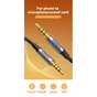 Кабель мультимедійний 3.5mm M to 3.5mm M 1.5m (4pin) AV183 gray Ugreen (20497) - зменшене зображення 9