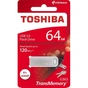 USB флеш накопичувач Toshiba 64GB U363 Silver USB 3.0 (THN-U363S0640E4) - зменшене зображення 3