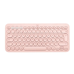 Клавіатура Logitech K380 Multi-Device Bluetooth UA Rose (920-009867) зображення 1