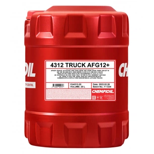 Антифриз CHEMPIOIL AFG12+ червоний TRUCK 20л (CH4312-20) зображення 1