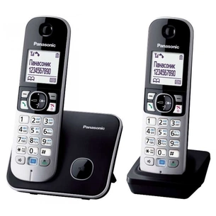 Телефон DECT Panasonic KX-TG6812UAB зображення 1