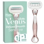 Бритва Gillette Venus Extra Smooth Sensitive RoseGold з 1 змінним картриджем (7702018517886) - уменьшенное изображение 1
