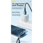 Дата кабель USB 2.0 AM to USB-C 2.0m 100W black Essager (EXCWT7A-CGA01-P) - зменшене зображення 3