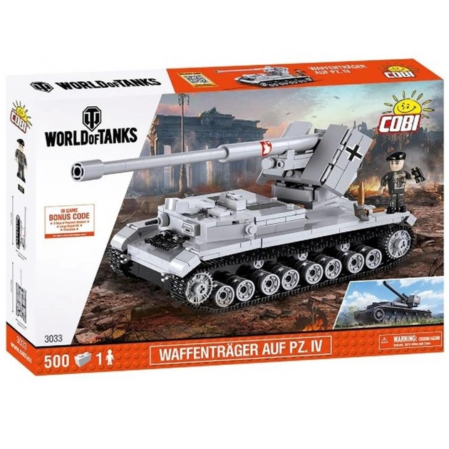 Конструктор Cobi World Of Tanks Вафентрагер 500 деталей (5902251030339) - зображення 1