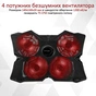 Охлаждающая подставка для ноутбука Promate AirBase-3 Black - уменьшенное изображение 3