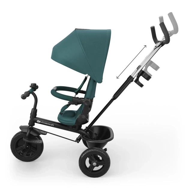 Дитячий велосипед Kinderkraft Aston 2 Plus Green (KRASTO02GREPL00) (5902533929917) - зображення 8