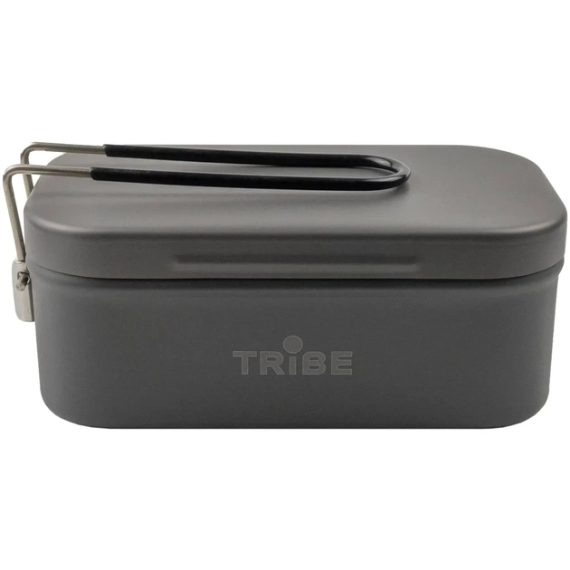 Миска туристична Tribe Lunch Box Alu T-FG-0016-grey, , шт (T-FG-0016-grey) - picture 1