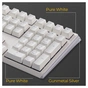 Клавіатура Ducky One 3 Cherry MX Blue RGB UA USB White (DKON2108ST-CUAPXPWWWSC1) - зменшене зображення 10