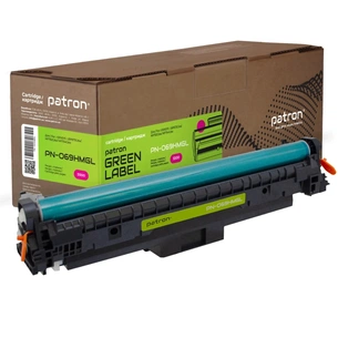 Картридж Patron Canon 069H magenta Green Label (PN-069HMGL) зображення 1