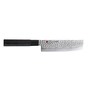 Кухонний ніж Kasumi Kuro Damascus Nakiri 165 mm (K-36017) - зменшене зображення 1