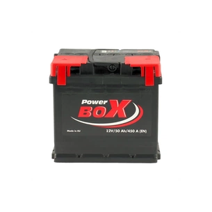 Акумулятор автомобільний PowerBox 50 Аh/12V А1 (SLF050-01) зображення 1