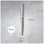 Ручка пір'яна Parker URBAN 17 Metro Metallic CT  FP M (30 312) - зменшене зображення 6