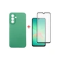 Чохол до мобільного телефона Dengos Kit Samsung Galaxy A26 Soft + glass (Mint) (DG-KM-139) - зменшене зображення 1