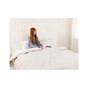 Ковдра Руно всесезонна силіконова велюрова Soft Pearl 200х220 см (322.55_Soft Pearl) - зменшене зображення 9