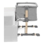 Ліжечко Kinderkraft Приставне ліжечко-люлька Neste Grow Light Grey Grey Full Wood (5902533923021) - зменшене зображення 4