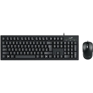 Комплект Genius KM-100SE USB UA Black (31330009410) зображення 1