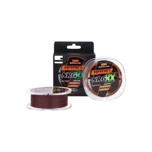 Шнур Brain fishing NRG 8X sinking 200m 0.1mm 7.2kg brown (1858.20.88) зображення 1