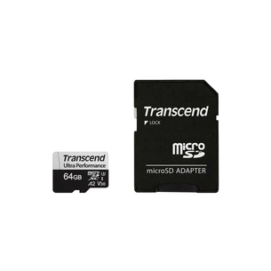 Карта пам'яті Transcend 64GB microSDXC class 10 UHS-I U3 A2 (TS64GUSD340S) зображення 1