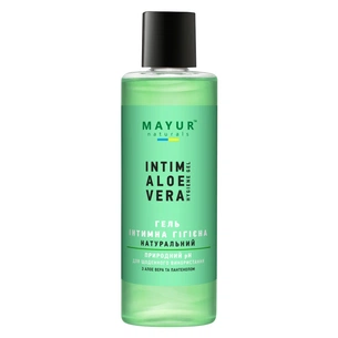 Гель для інтимної гігієни Mayur Intim Aloe Vera Hygiene Gel З алое вера та пантенолом 200 мл (4820230950175) зображення 1