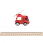 Спецтехніка Same Toy Пожарная машинка Mini Metal с брансбойтом (SQ90651-4Ut-1) - зменшене зображення 2