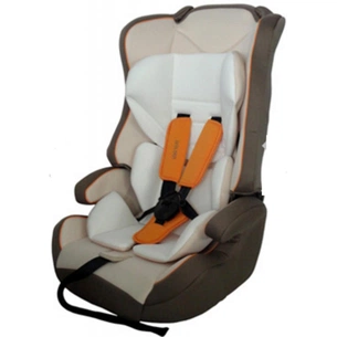 Автокрісло BabyHit Log's seat beige-orange (14674) зображення 1