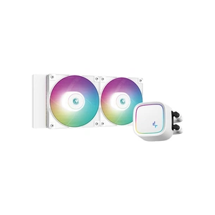 Система рідинного охолодження Deepcool LE520 WH (R-LE520-WHAMMN-G-1) зображення 1