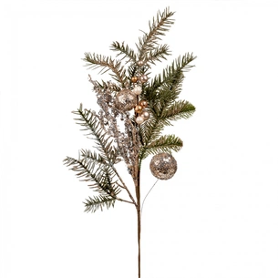 Декоративна гілка YES! Fun Ялинкова, 68 см (974774) picture 1