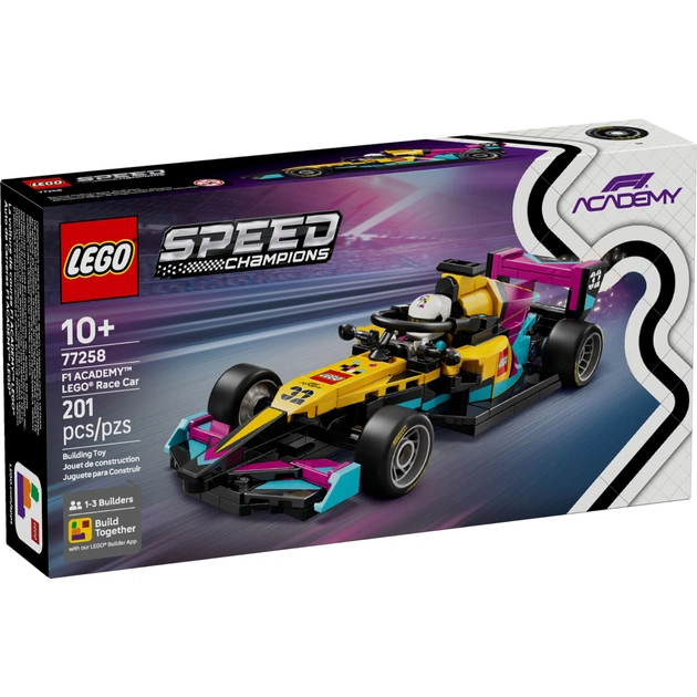 Конструктор LEGO Speed Champions Гоночний автомобіль F1 ACADEMY LEGO (77258) - зображення 1