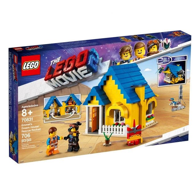 Конструктор LEGO Movie Будинок мрії ракета Еммета! 706 деталей (70831) - зображення 1