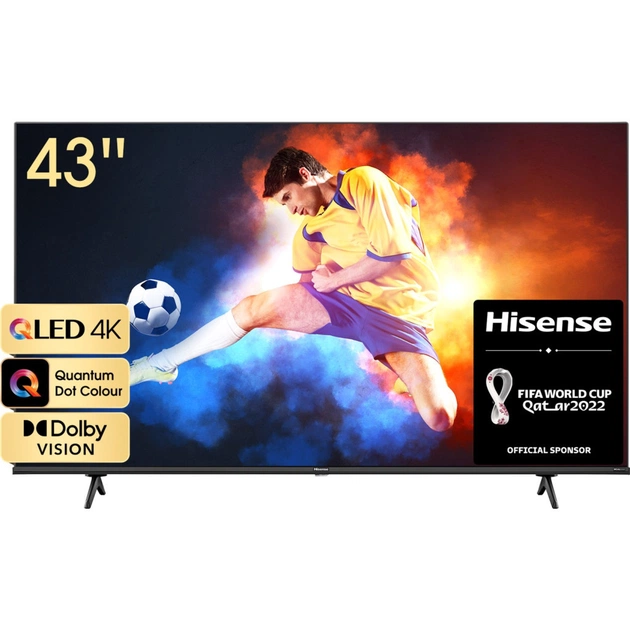 Телевізор Hisense 43E7HQ - зображення 1