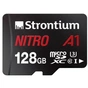 Карта пам'яті Strontium Flash 128GB microSDXC class 10 UHS-1 U3 NITRO A1 (SRN128GTFU3A1A) - зменшене зображення 3
