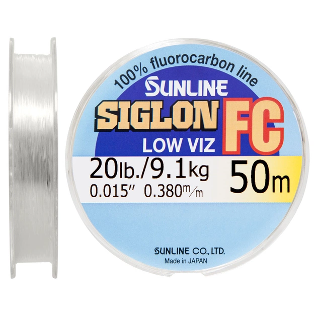 Флюорокарбон Sunline Siglon FC 50m 0.38мм 9.1кг повідковий (1658.01.44) - изображение 1