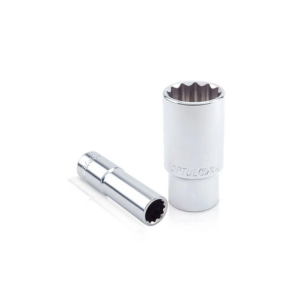 Торцева головка Toptul 28 мм 1/2" довга 12-гранна (BAEF1628) - изображение 1