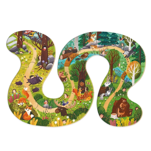 Пазл DoDo Хто живе в лісі? (300608) - picture 3