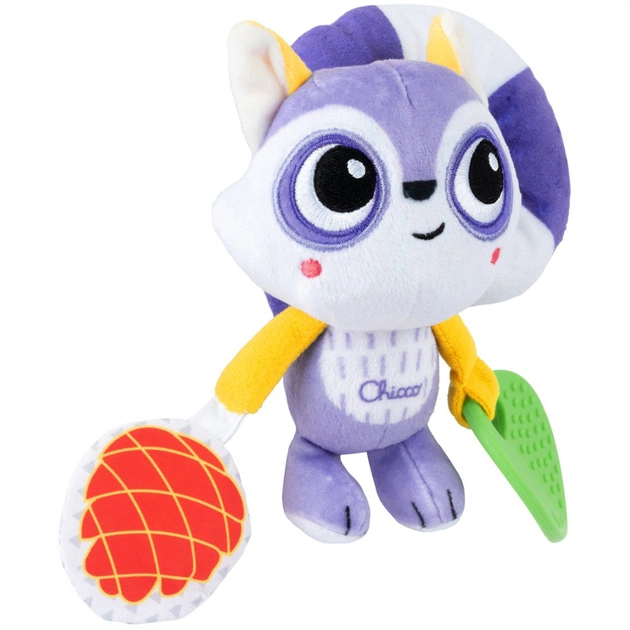 Іграшка на коляску Chicco Єнот брязкальце м'яка (8058664164820) (11563.00) - picture 2