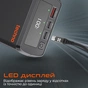 Універсальна мобільна батарея Techno PDC130 38000mAh PD 130W QC 3.0 Black - зменшене зображення 5