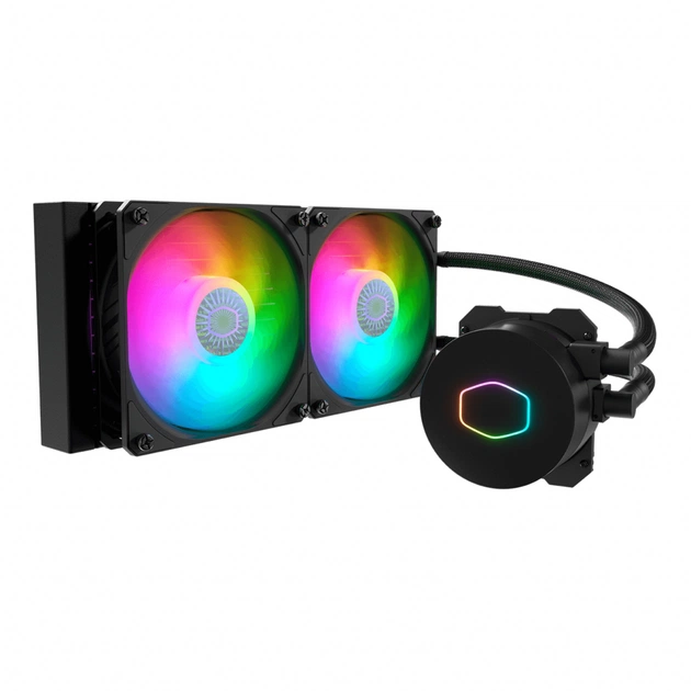 Система рідинного охолодження CoolerMaster MasterLiquid ML240L V2 ARGB (MLW-D24M-A18PA-R2) - зображення 1
